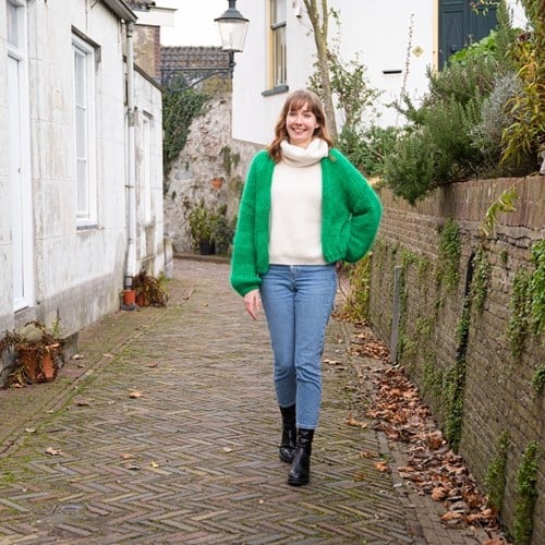 Knitting Pattern Bernadette Cardigan Karin-3