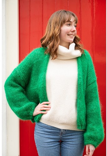 Knitting Pattern Bernadette Cardigan Karin