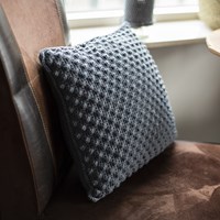 Home-Deco Bobble Cushion Crochet Kit 2 Farmhouse