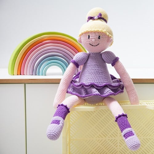 Crochet Pattern Ballerina Sofie Doll-2