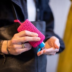 Crochet Pattern Hand Gel Cover