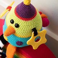 Durable Teether Star 645 Yellow-2
