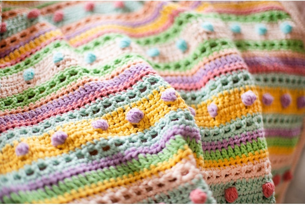 Baby blanket online kit crochet