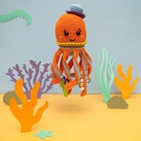 Crochet Pattern Squid Sensory Toy-2