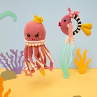 Squid Sensory Toy Crochet Kit 1 Princess-2