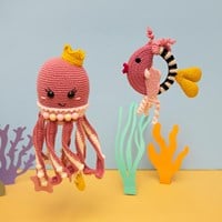 Fish Rattle Crochet Kit 1 Girl-3