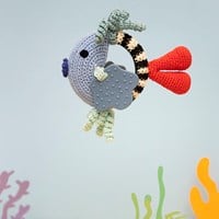 Fish Rattle Crochet Kit 2 Boy