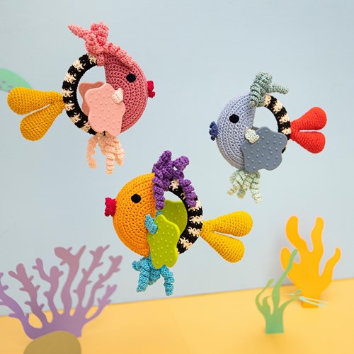 Crochet Pattern Fish Rattle