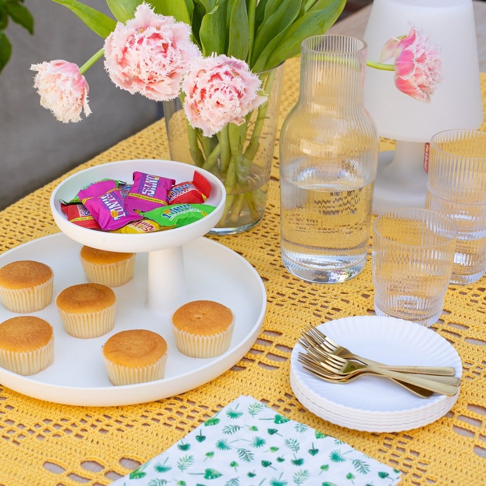 Sunflower Party Paper Table Runner