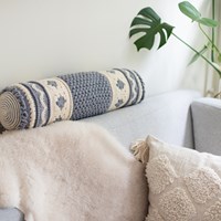 Crochet Pattern Dream Roll Cushion 4.0-3