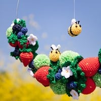 Crochet Pattern Summer Wreath-2
