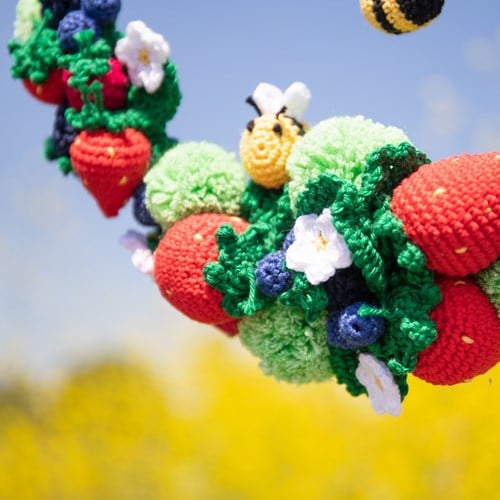 Crochet Pattern Summer Wreath-3