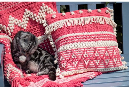 Crochet Pattern Dream Cushion 3.0 Square 40x40cm-3
