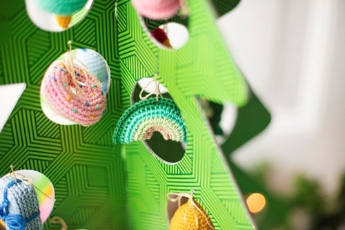 Het Vrolijke Kerstboom AdventCAL Haakpakket