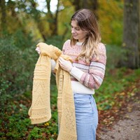 Dream Scarf 5.0 Crochet Kit 006 Burgundy