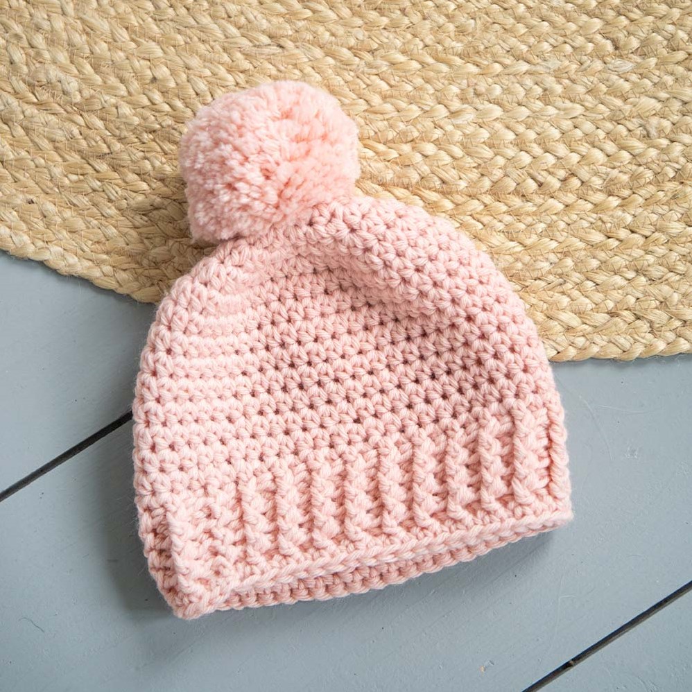 Happy Baby Hat Crochet Kit 