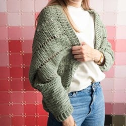 Cotton Tube Shrug Crochet Kit