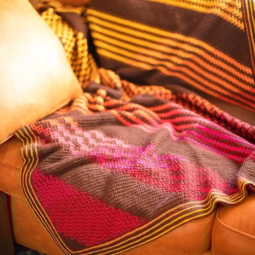 Maud Crochet - On Track Blanket Yarn Kit 2-2