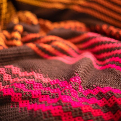 Maud Crochet - On Track Blanket Yarn Kit 2-3
