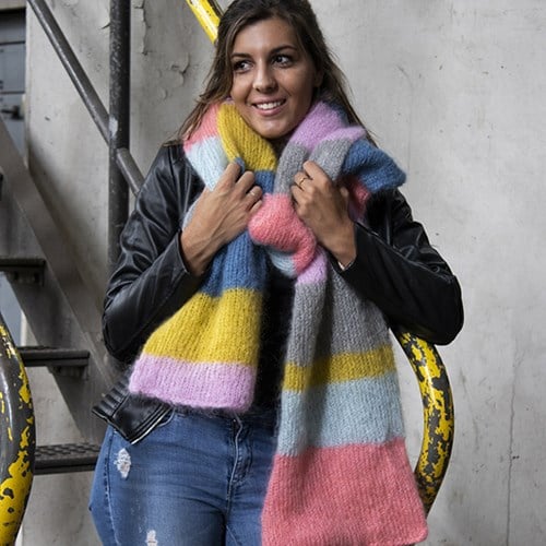 Knitting Pattern Ingenua Scarf