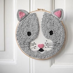 Punch Needle Pattern Yarnplaza Cat