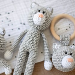 Wolplein Knuffelpopje Kat