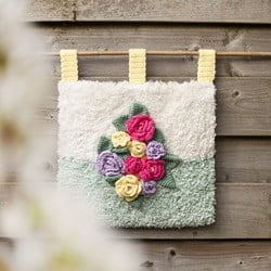 Latch Hook/Crochet Pattern Latch Hook Wall Hanging