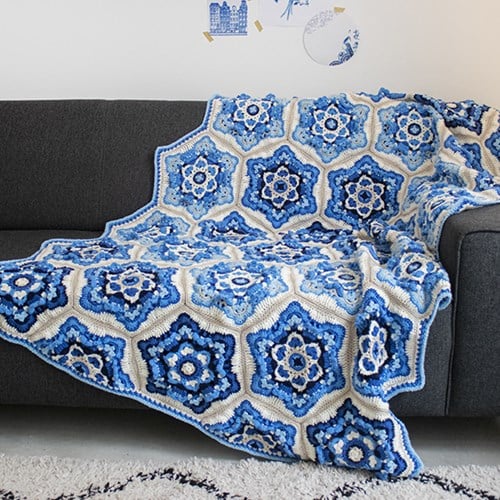 Delft Blanket Special DK Crochet Kit