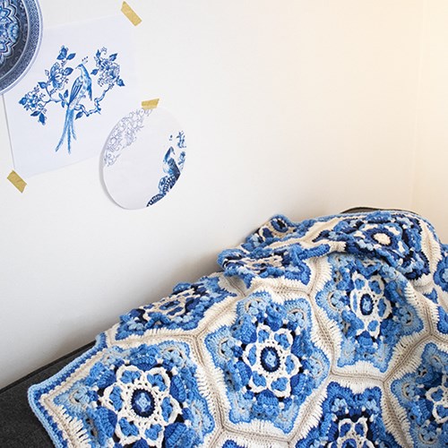 Delft Blanket Special DK Crochet Kit-2