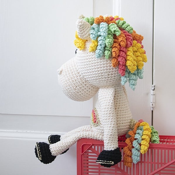 Rainbow Unicorn Crochet Kit