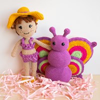 Summer butterfly Crochet Kit-3