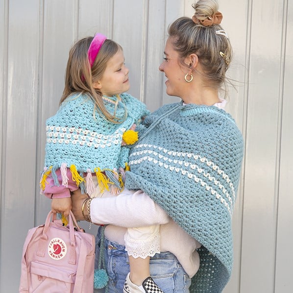 Budgetyarn Kids Poncho Crochet Kit 