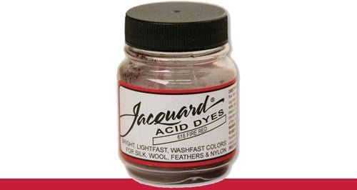 Jacquard Wool dye 618 Fire Red