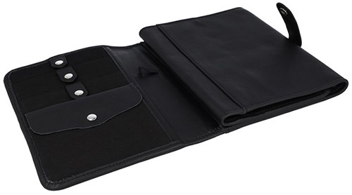 KnitPro Velora Circular Needle Case Leather Black -3