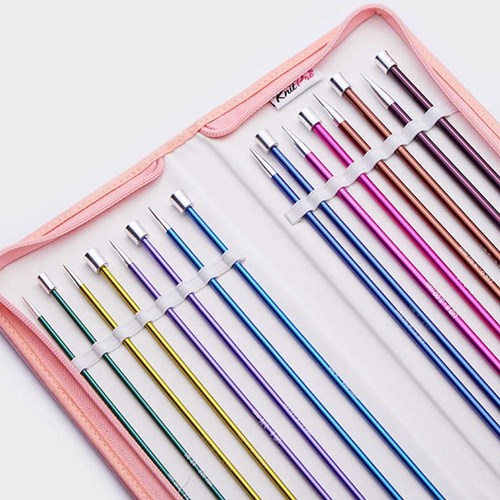 KnitPro Zing breinaalden set 25cm 2.50-6.00mm-2