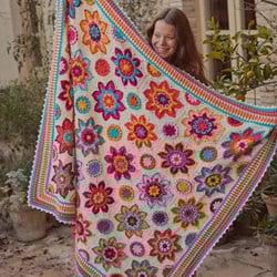 Flowers Forever CAL 2025 Crochet Kit Katia UNICO