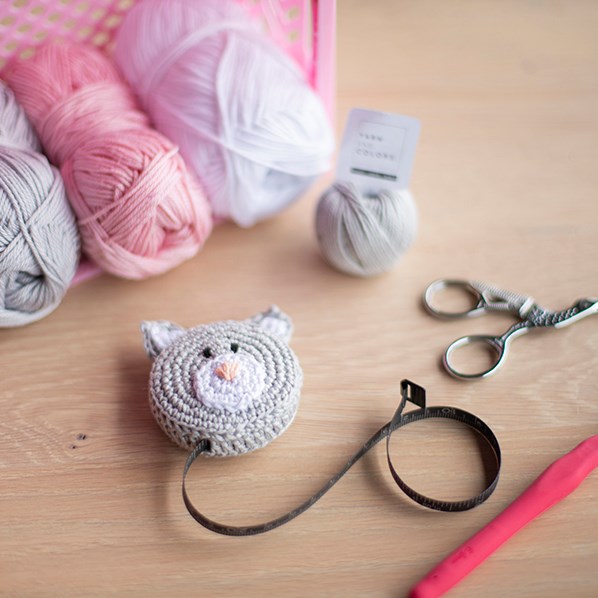 Crochet Pattern Yarnplaza Tape Measure Cat 