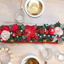 Christmas Table Centerpiece Crochet Kit