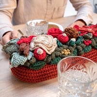 Wolplein Kerststuk Haakpakket