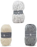 Alpaca Almina Crochet Kit 1 Grey
