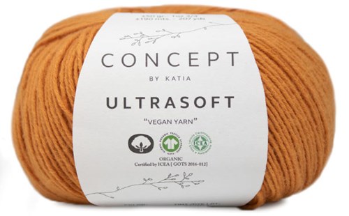 Ultrasoft Summer Top Knitting Kit 1 46/48 Mustard