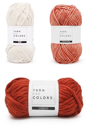 Yarn and Colors Three is a Charm WOW! Wall Hanging Kit - Yarnplaza.com