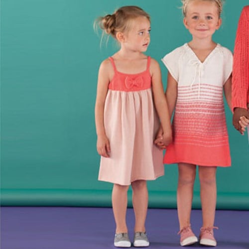 Knitting Pattern Childrens' Dress