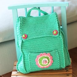 Crochet Pattern Childrens' Backpack