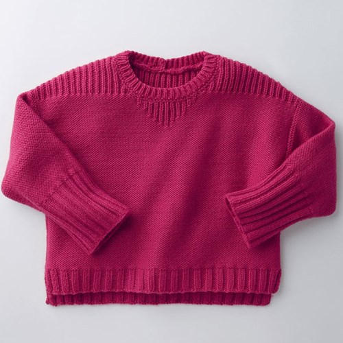Partner 3.5 Children s Sweater Knitting Pattern Yarnplaza