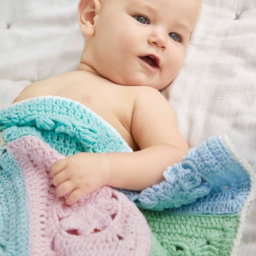 Katia Bunny Blanket Crochet Kit