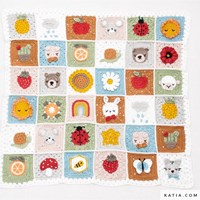 Katia CAL Mini Explorer BabyBlanket Yarn kit-2