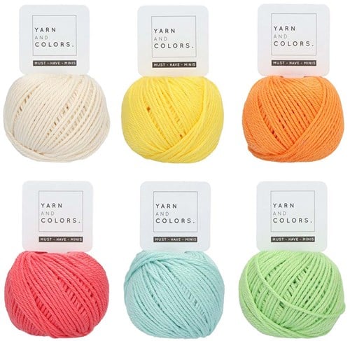 Yarnplaza Rainbow Baby Gym Crochet Kit 1 Pastel (excluding baby gym)