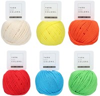 Yarnplaza Rainbow Teething Ring Crochet Kit 6 Colorful-2