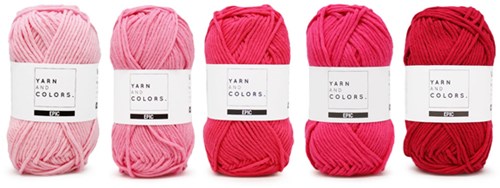 Yarnplaza Rainbow Rug Crochet Kit 4 Girly